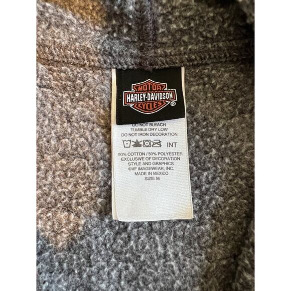 Harley Davison Youth Zip Up Hoodie Size 6/7 Oconomowoc WI - Picture 5 of 8